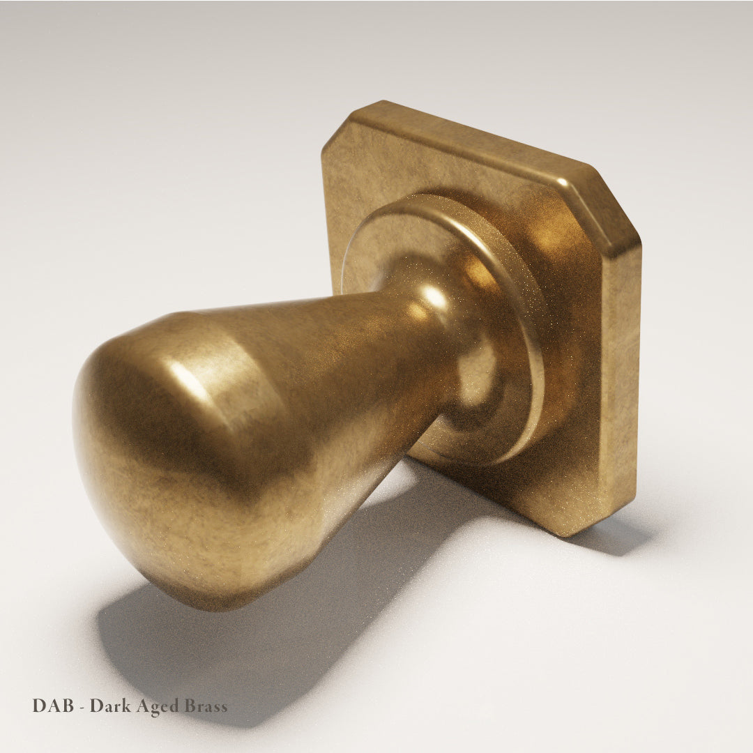 Lexham Cabinet Knob with Baseplate