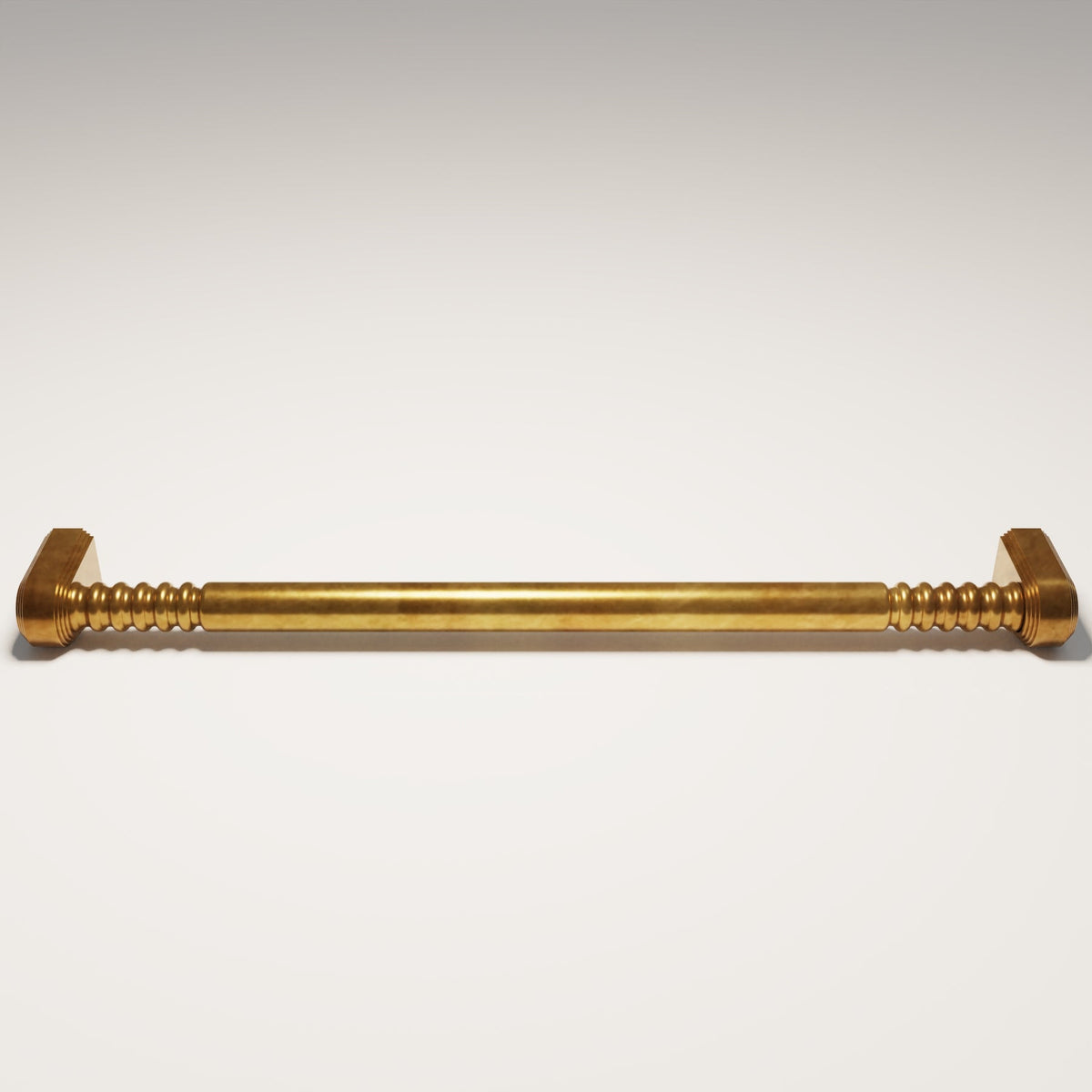 Brunswick Cabinet Handle design reference in Aged Brass (Heritage) — Capramont & Co