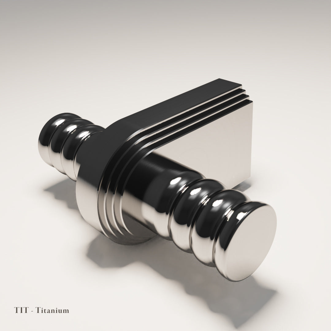 Brunswick T-Bar in Titanium — Capramont & Co