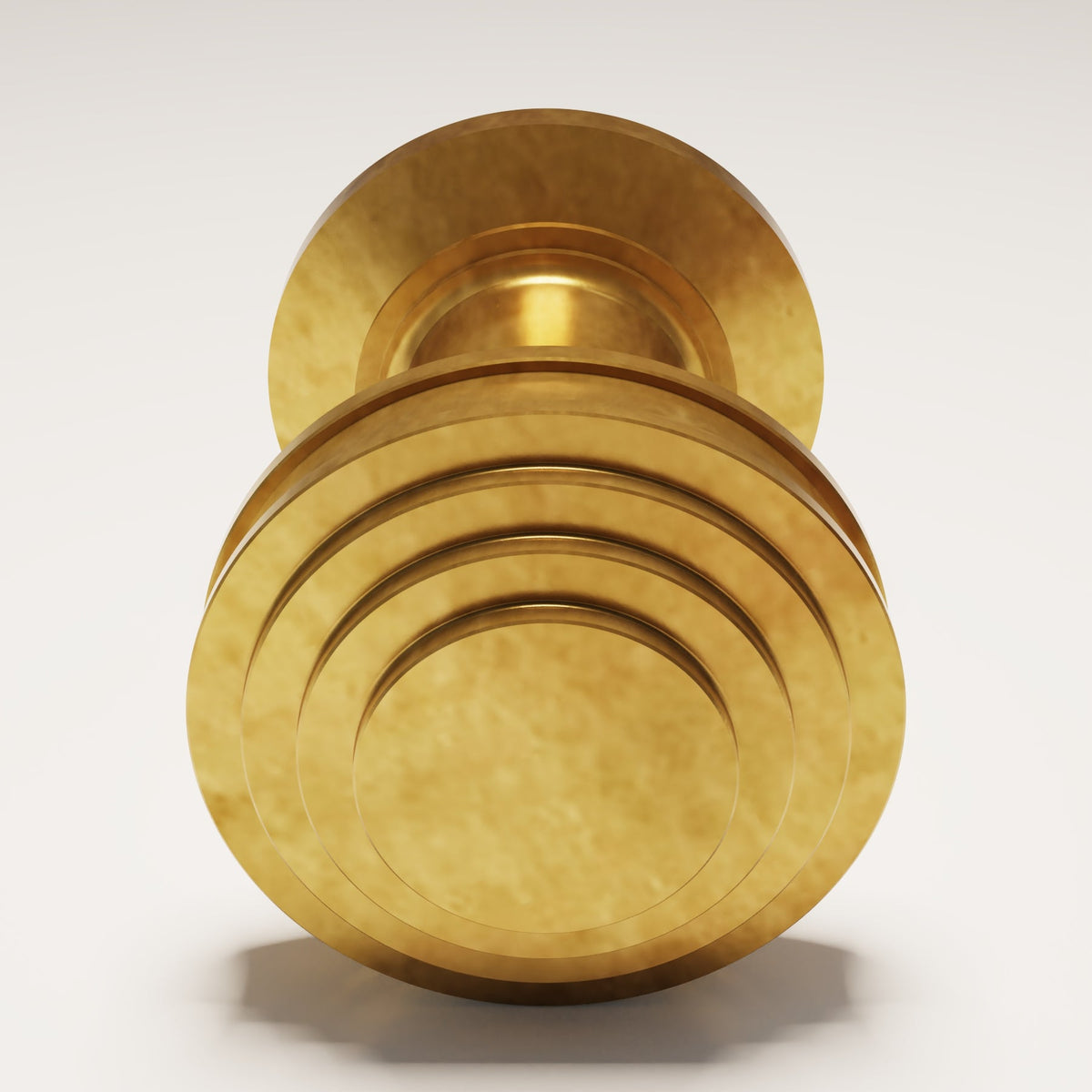 Burlington Cabinet Knob design reference in Aged Brass (Heritage) — Capramont & Co