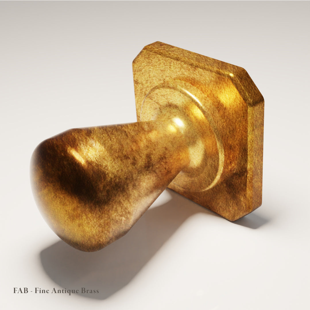 Lexham Cabinet Knob with Baseplate