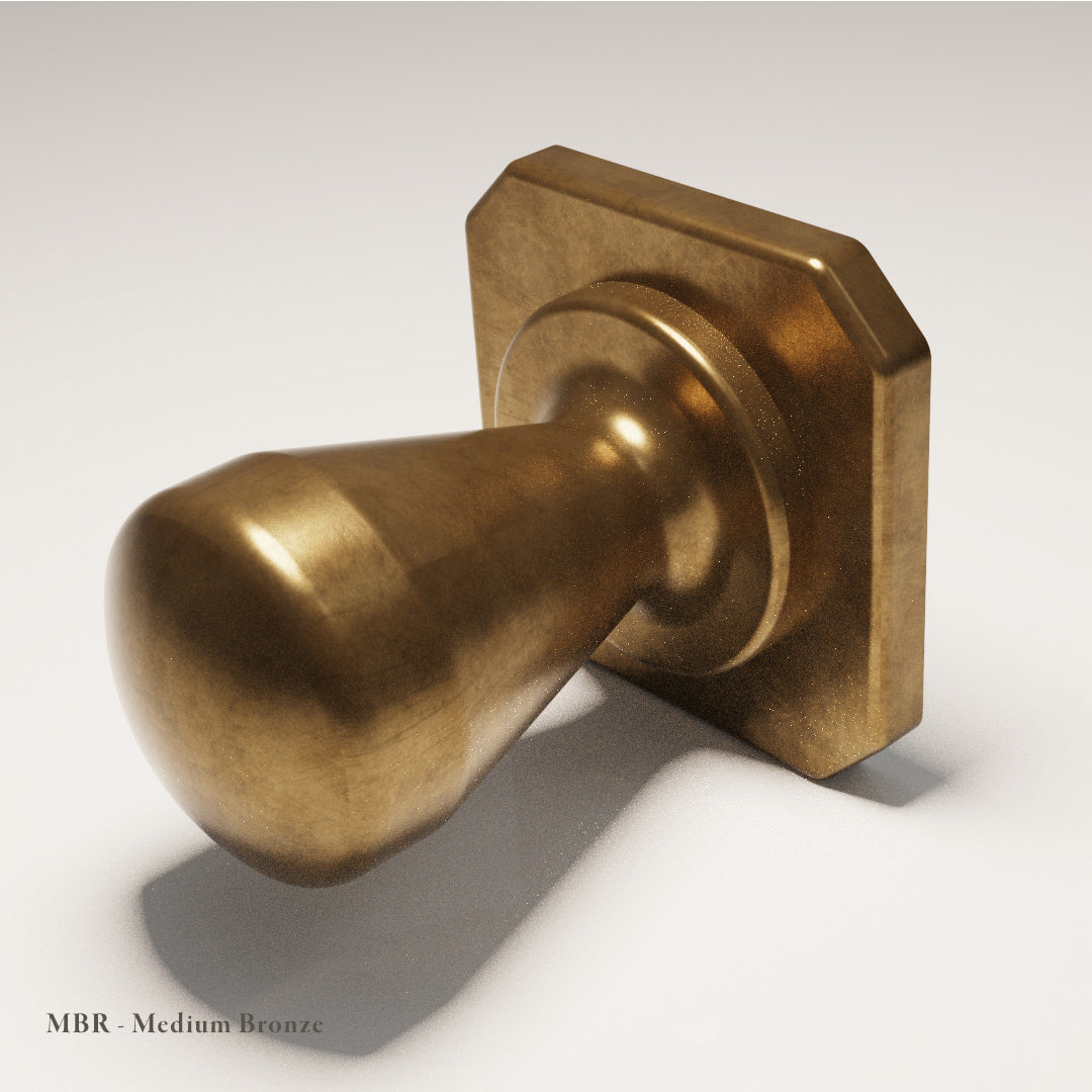 Lexham Cabinet Knob with Baseplate