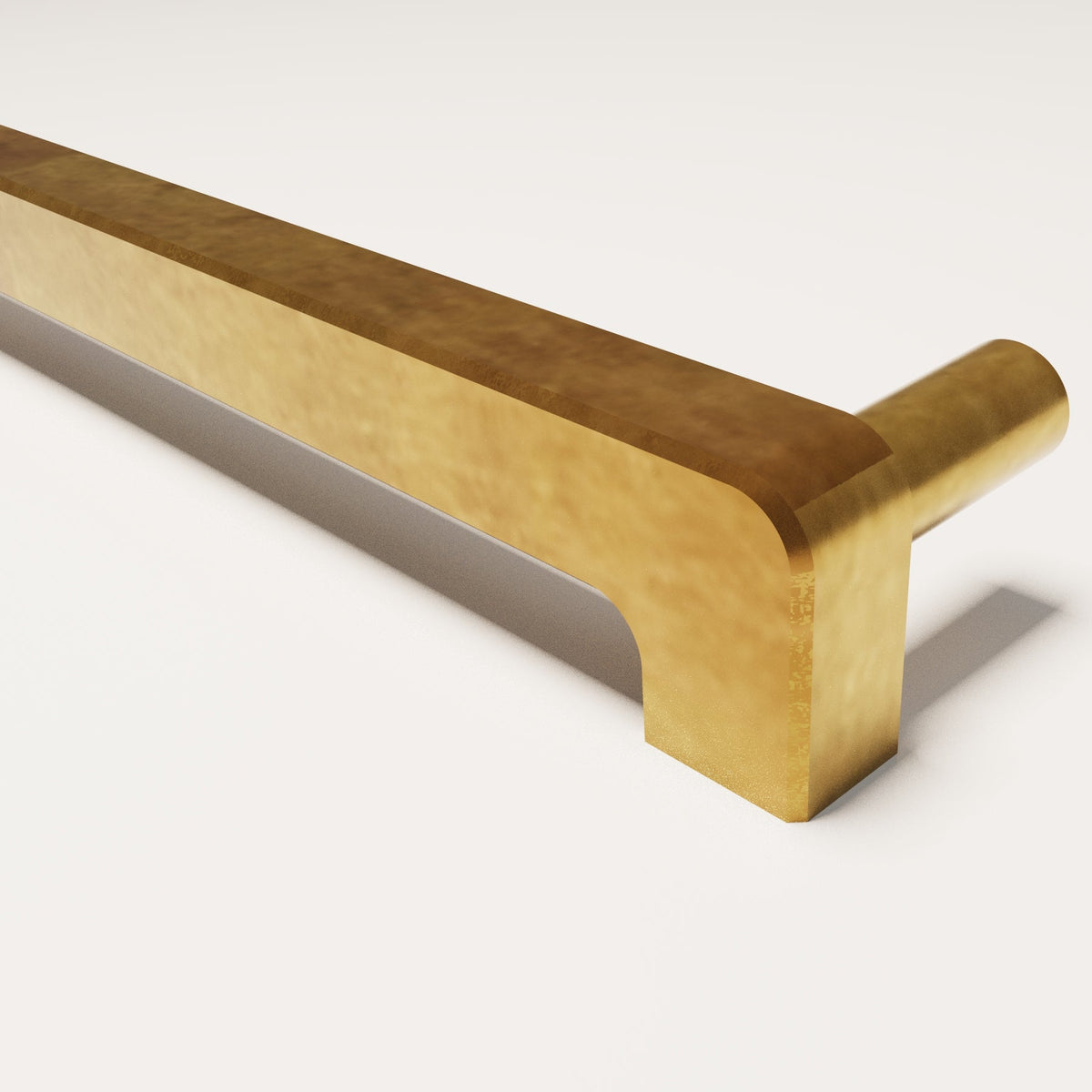 Beaufort Cabinet Handle design reference in Aged Brass (Heritage) — Capramont & Co