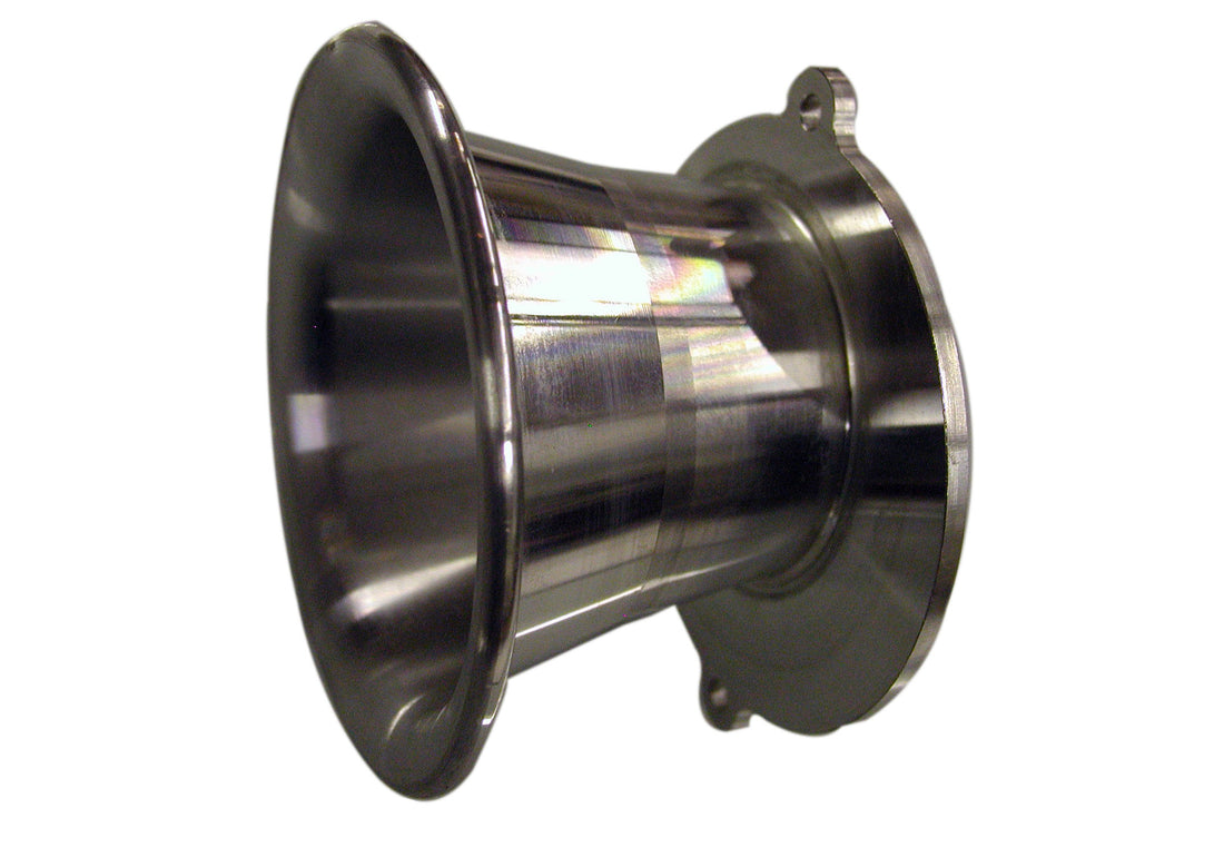 Complex machined high-temperature alloy engine air intake