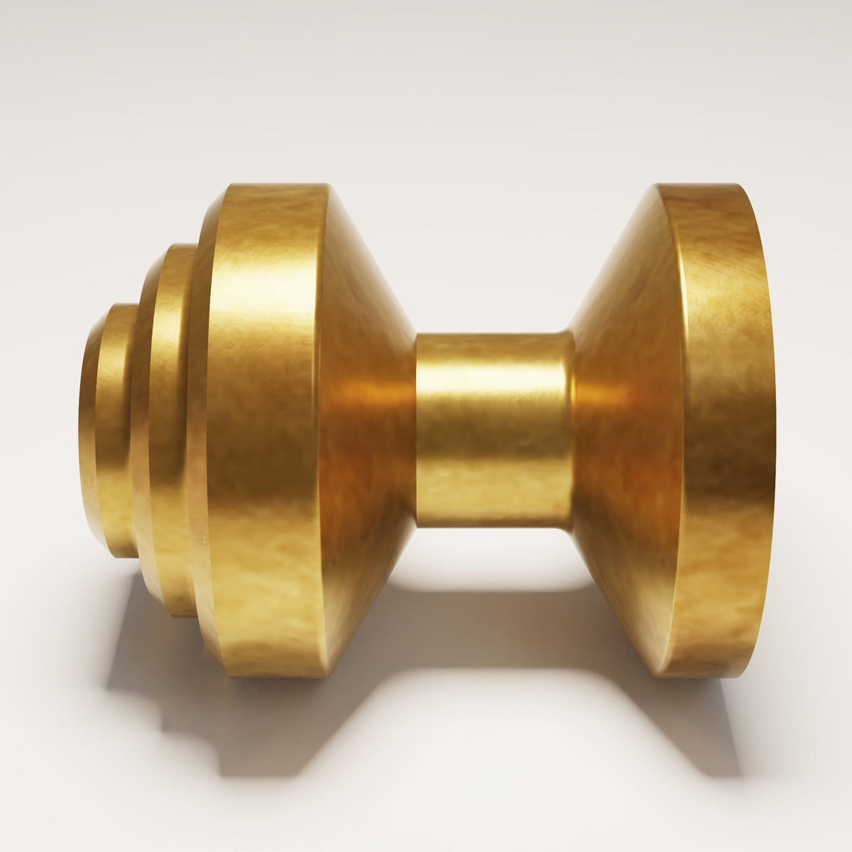 Eccleston Cabinet Knob design reference in Aged Brass (Heritage) — Capramont & Co