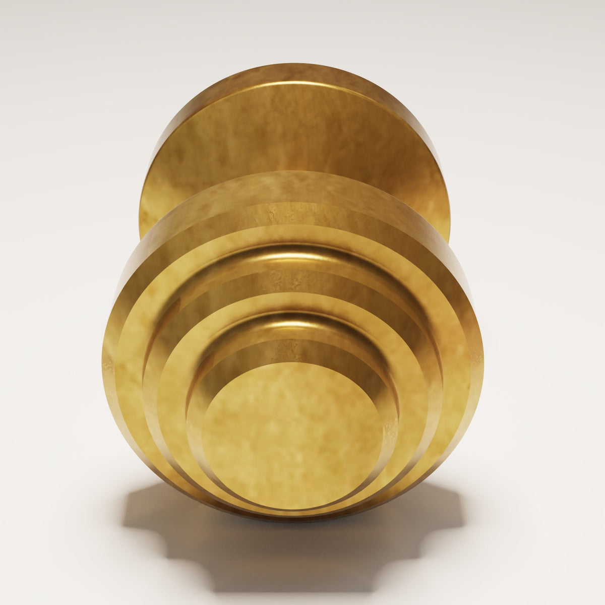 Eccleston Cabinet Knob design reference in Aged Brass (Heritage) — Capramont & Co