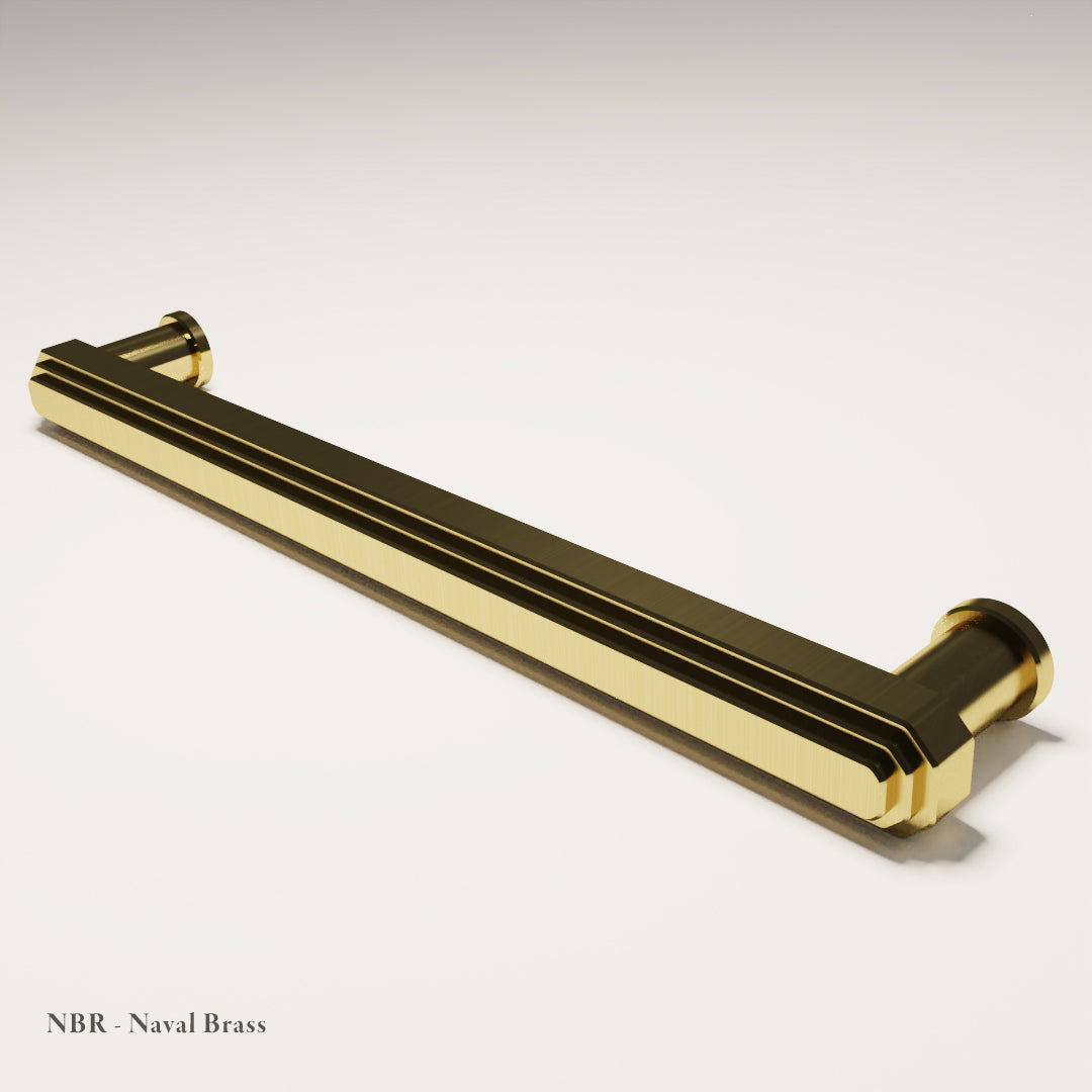 Egerton Handle - P2 in Naval Brass — Capramont & Co