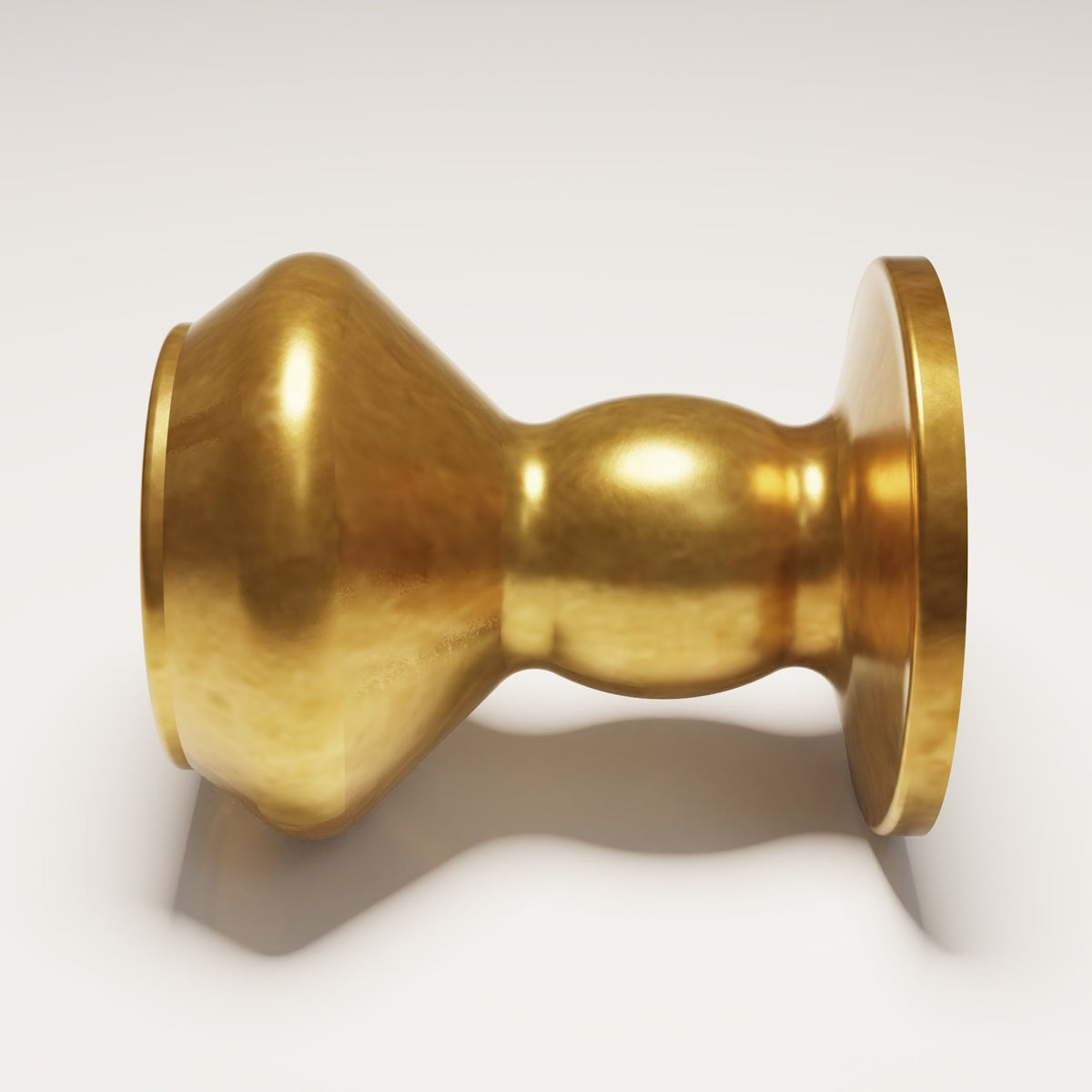 Harrington Cabinet Knob design reference in Aged Brass (Heritage) — Capramont & Co
