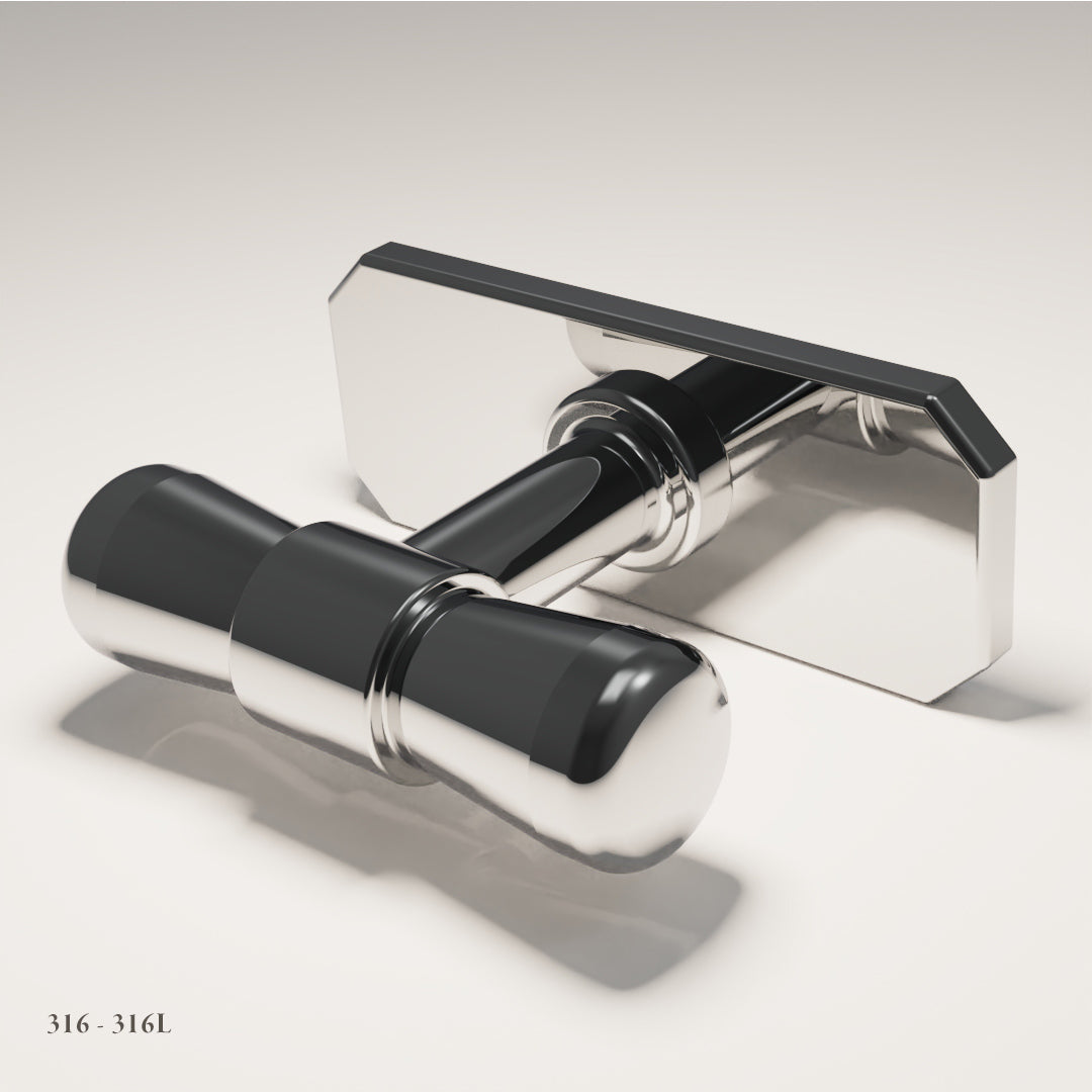 Lexham T-Bar with Baseplate in Marine-Grade Stainless Steel 316L — Capramont & Co