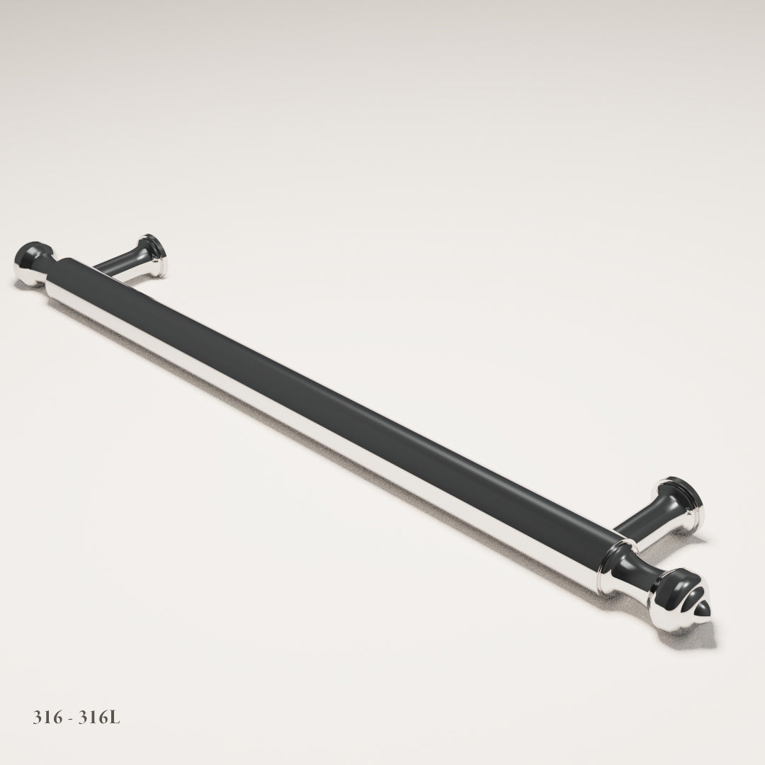 Manresa Cabinet Handle in Marine-Grade Stainless Steel 316L — Capramont & Co