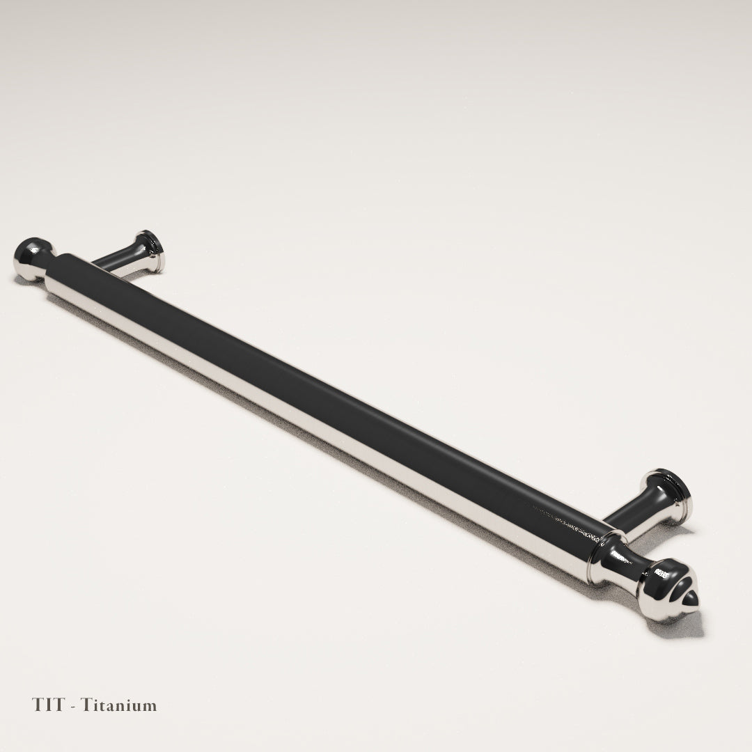 Manresa Cabinet Handle in Titanium — Capramont & Co