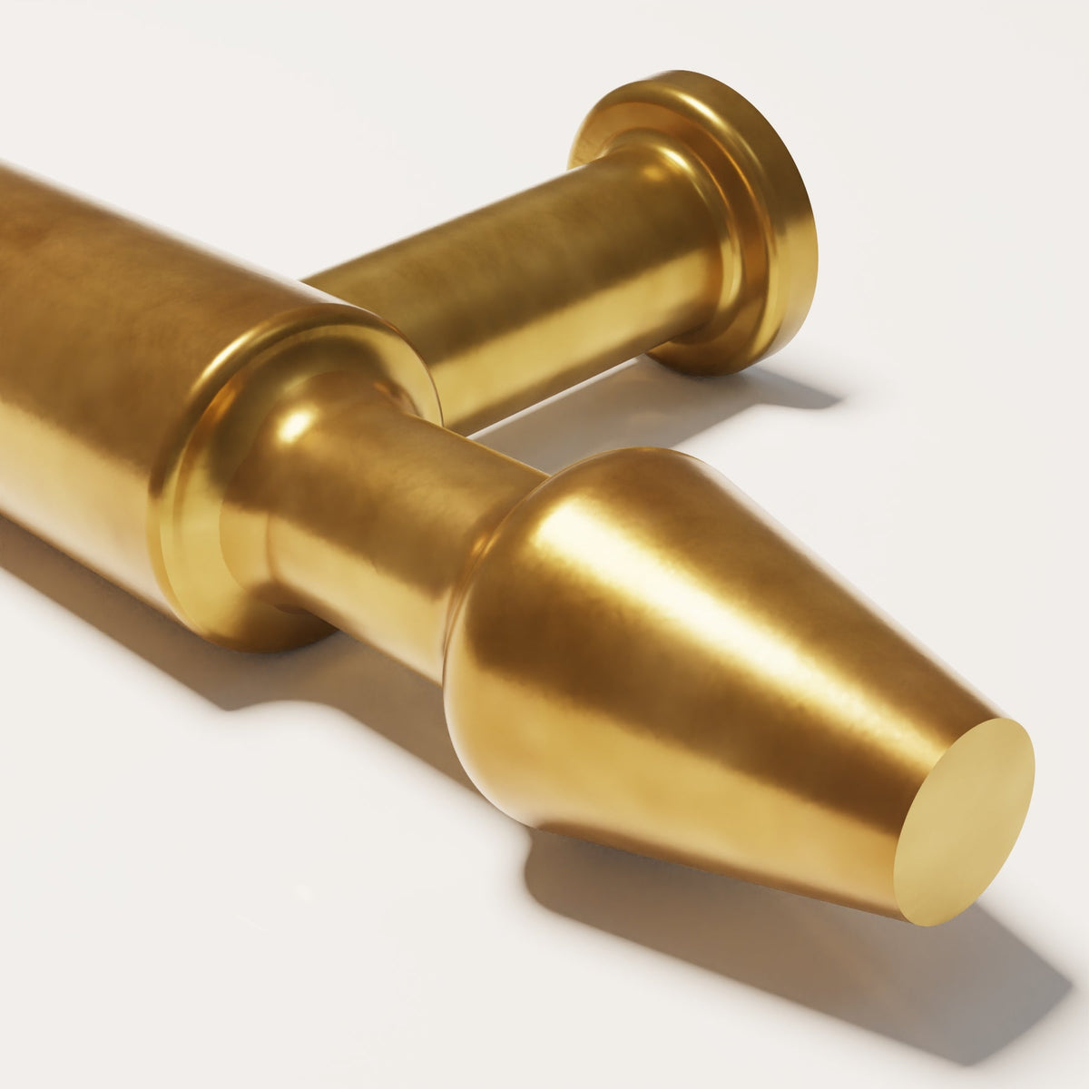 Melbury Cabinet Handle design reference in Aged Brass (Heritage) — Capramont & Co