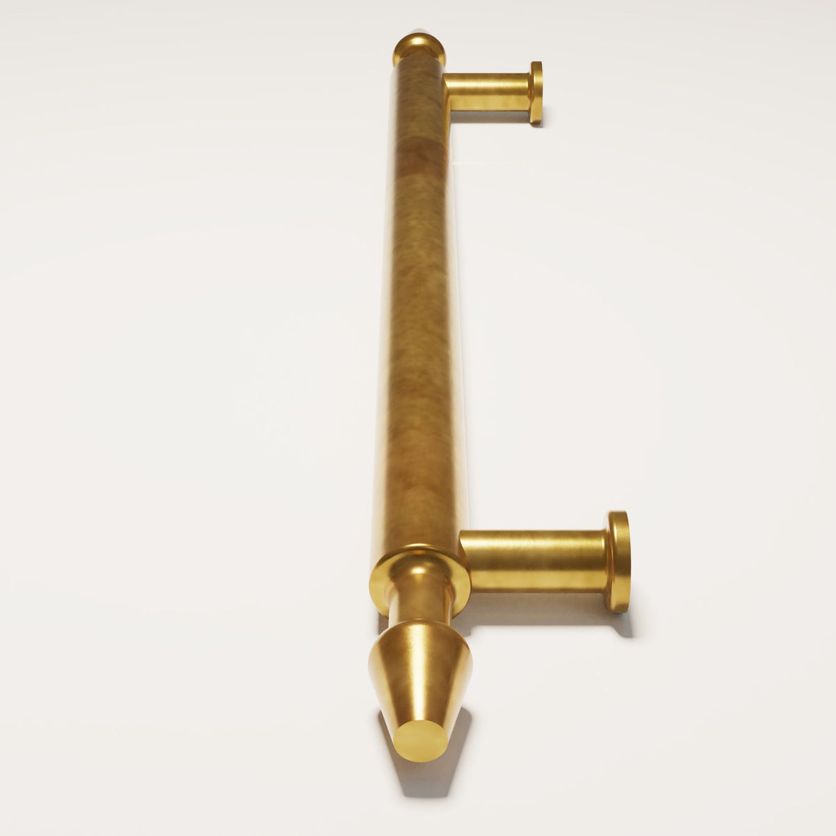Melbury Cabinet Handle design reference in Aged Brass (Heritage) — Capramont & Co