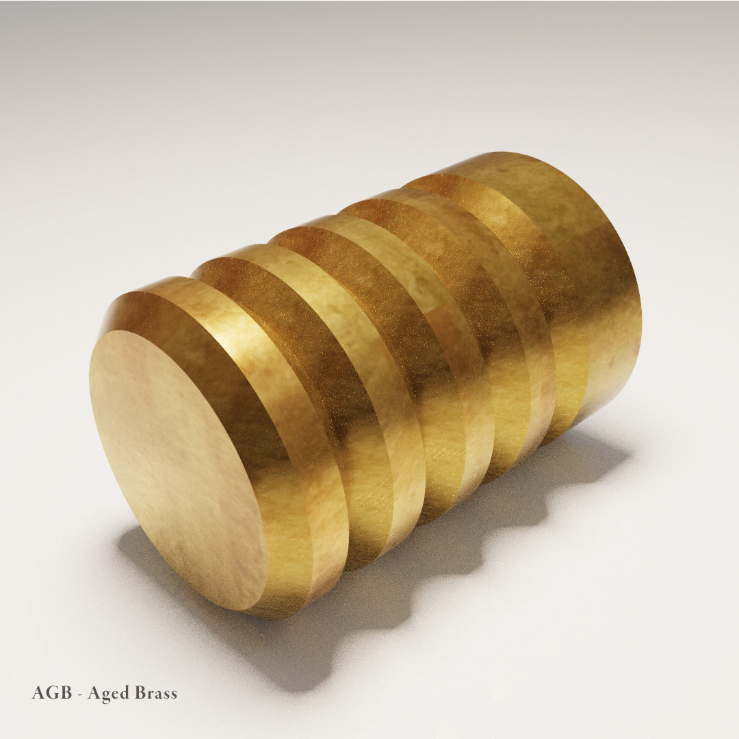 Pembridge Cabinet Knob design reference in Aged Brass (Heritage) — Capramont & Co