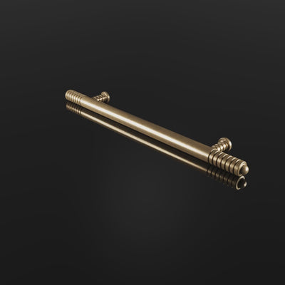Varndell Cabinet Handle design video — shown in Aged Brass (Heritage reference) — Capramont & Co