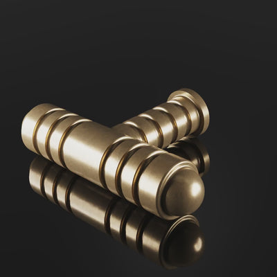 Varndell T-Bar design video — shown in Aged Brass (Heritage reference) — Capramont & Co