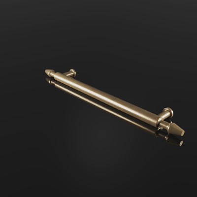 Melbury Cabinet Handle design video — shown in Aged Brass (Heritage reference) — Capramont & Co