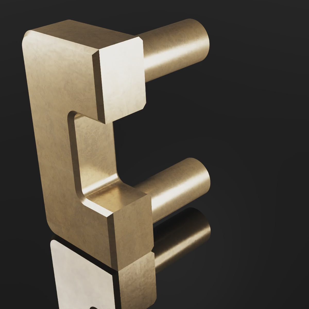 Beaufort C Pull design video — shown in Aged Brass (Heritage reference) — Capramont & Co