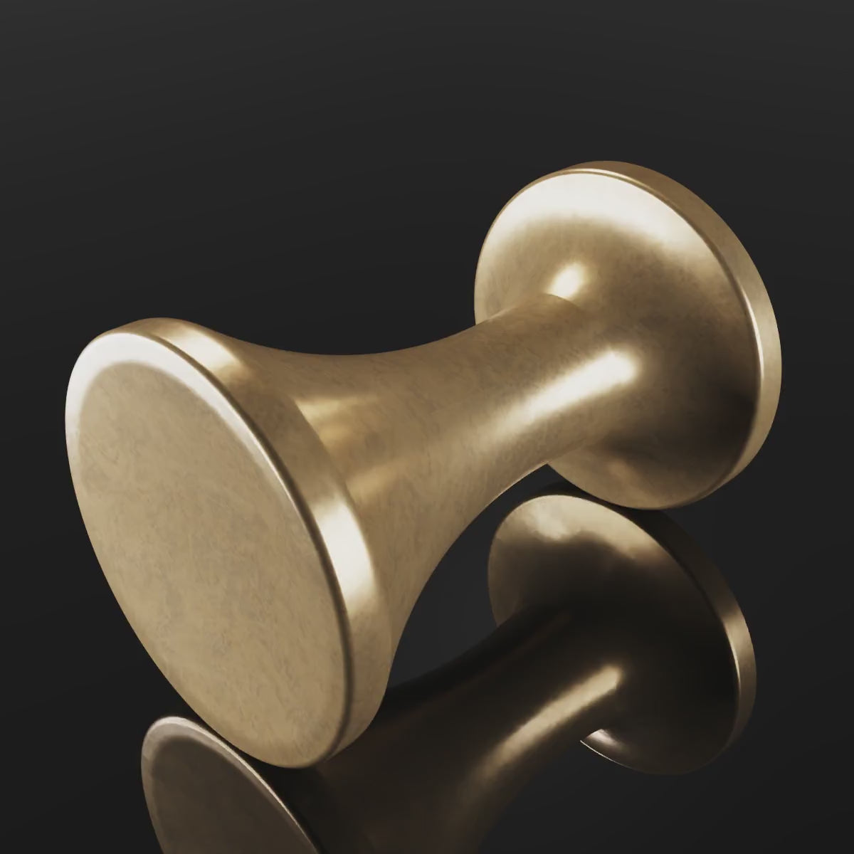 Maddox Cabinet Knob design video — shown in Aged Brass (Heritage reference) — Capramont & Co