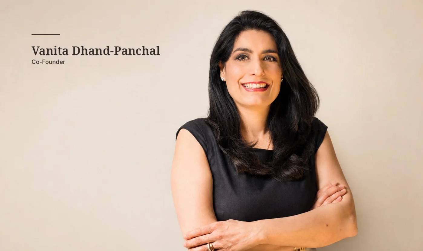 Vanita Dhand-Panchal, Commercial and Specification Co-Founder