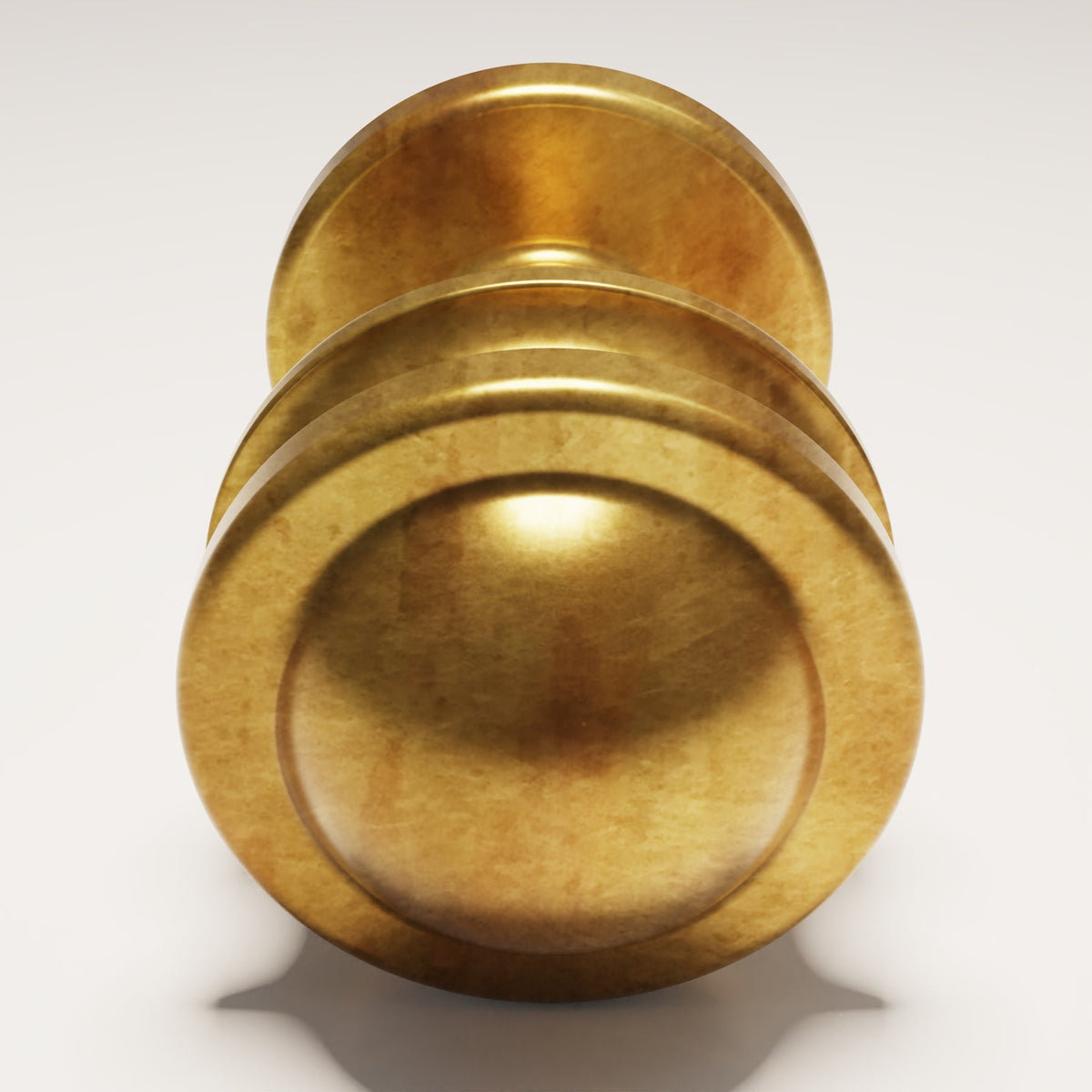 Varndell Cabinet Knob design reference in Aged Brass (Heritage) — Capramont & Co