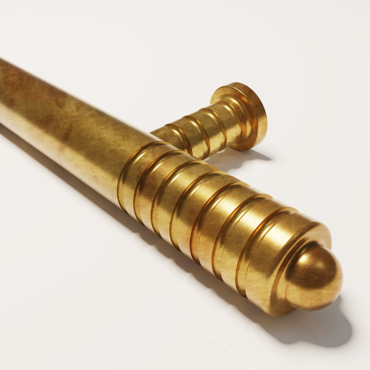 Varndell Cabinet Handle design reference in Aged Brass (Heritage) — Capramont & Co